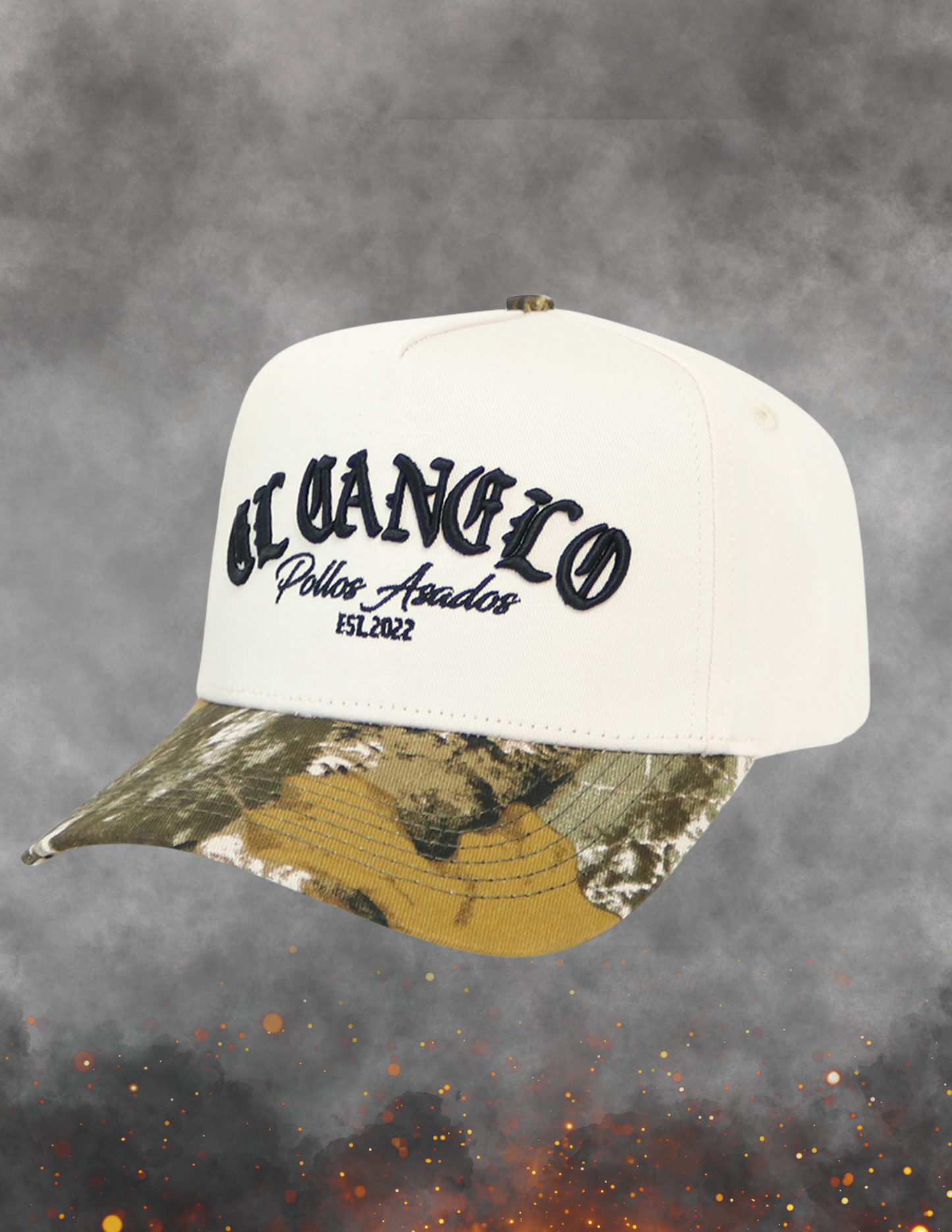 "El Canelo" Camo & Cream Hat 3.0